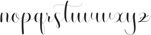 Beauty Valentinos Regular otf (400) Font LOWERCASE