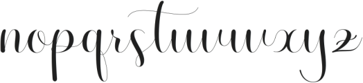 Beauty Valentinos Regular ttf (400) Font LOWERCASE