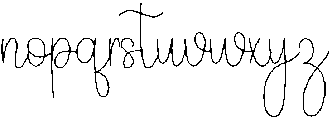 Beauty Wonderful Regular otf (400) Font LOWERCASE