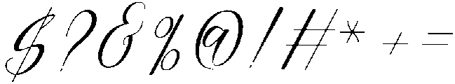 Beauty otf (400) Font OTHER CHARS