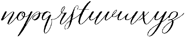 Beauty otf (400) Font LOWERCASE