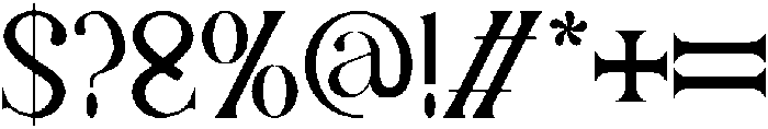 Beauty otf (400) Font OTHER CHARS