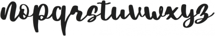 BeautyChatti Regular otf (400) Font LOWERCASE