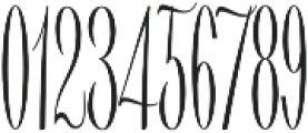 Beauville Script otf (400) Font OTHER CHARS