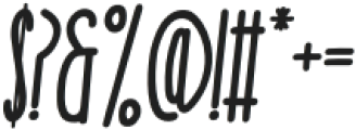Beaver Bold Italic otf (700) Font OTHER CHARS