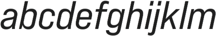 Bebas Neue Pro Expanded Italic otf (400) Font LOWERCASE