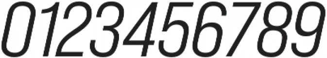Bebas Neue Pro SemiExpanded Middle Italic otf (400) Font OTHER CHARS