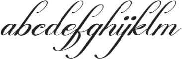 Bebegik Panthay Italic otf (400) Font LOWERCASE