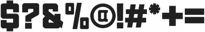 Bebop Pro Slab Serif otf (400) Font OTHER CHARS
