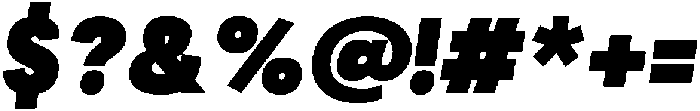 Becaure Italic ttf (400) Font OTHER CHARS