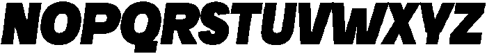 Becaure Italic ttf (400) Font UPPERCASE