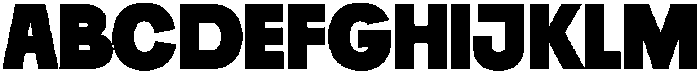 Becaure Regular ttf (400) Font UPPERCASE