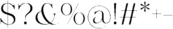 Beckan-Regular otf (400) Font OTHER CHARS