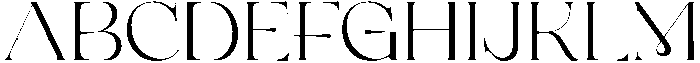 Beckan-Regular otf (400) Font UPPERCASE