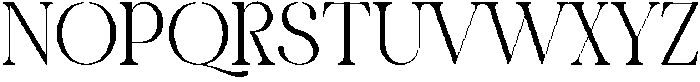 Becki Regular otf (400) Font UPPERCASE