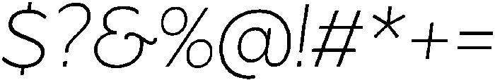 Becky Light Italic otf (300) Font OTHER CHARS