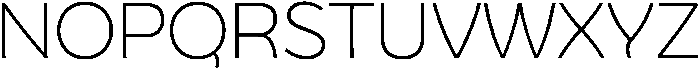 Becky Light otf (300) Font UPPERCASE