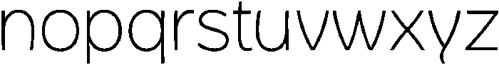 Becky Light otf (300) Font LOWERCASE