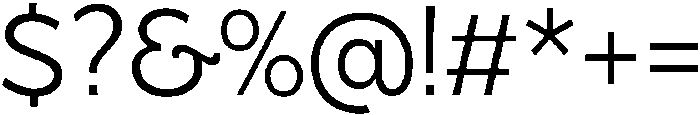 Becky otf (400) Font OTHER CHARS