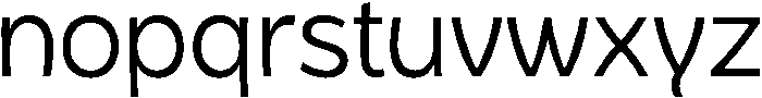 Becky otf (400) Font LOWERCASE