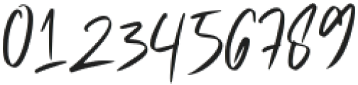 Bedasi Signature Regular otf (400) Font OTHER CHARS