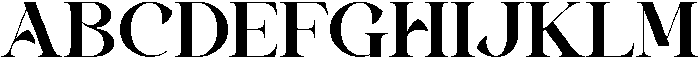 Bedisa Regular otf (400) Font UPPERCASE
