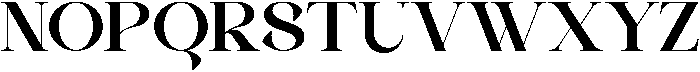 Bedisa Regular otf (400) Font UPPERCASE