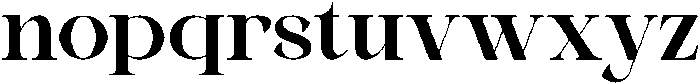 Bedisa Regular otf (400) Font LOWERCASE