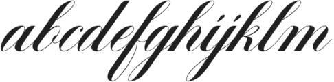 Bedlingham Black otf (900) Font LOWERCASE