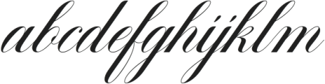 Bedlingham-Bold otf (700) Font LOWERCASE