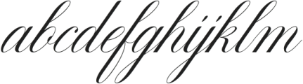 Bedlingham-Regular otf (400) Font LOWERCASE