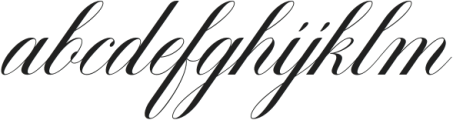 Bedlingham Semi Bold otf (600) Font LOWERCASE