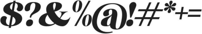 Bedross Italic otf (400) Font OTHER CHARS