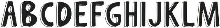 Bee Dee Groovy-Regular otf (400) Font LOWERCASE