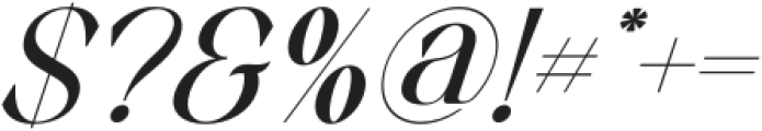 Bee Groove Italic otf (400) Font OTHER CHARS