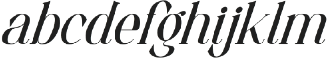 Bee Groove Italic otf (400) Font LOWERCASE