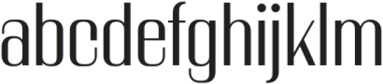 Beettemic Extra Light otf (200) Font LOWERCASE