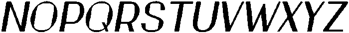 Before Midday Semi Bold Italic ttf (600) Font UPPERCASE