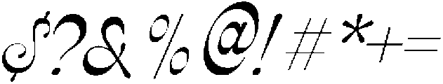 Befrath otf (400) Font OTHER CHARS