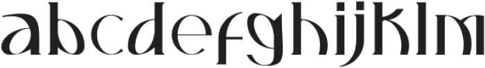 Begaols Regular otf (400) Font LOWERCASE