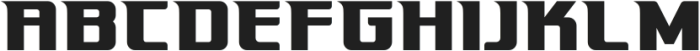 Begcofa Regular otf (400) Font UPPERCASE