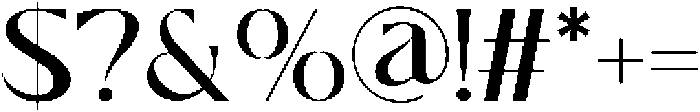 Begies otf (400) Font OTHER CHARS