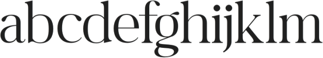 Begifta otf (400) Font LOWERCASE