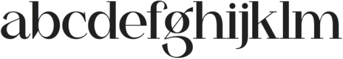 Begilas otf (400) Font LOWERCASE