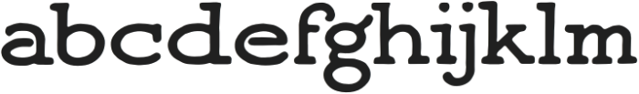 Beginners Alphabet Regular otf (400) Font LOWERCASE