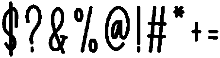 Beginning Regular otf (400) Font OTHER CHARS