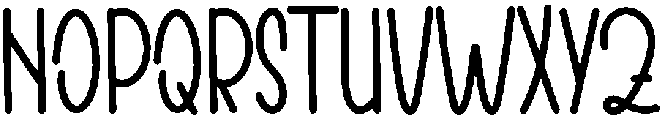 Beginning Regular otf (400) Font UPPERCASE