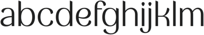 BegoniaRegular otf (400) Font LOWERCASE