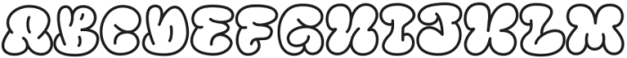 Begun Romet Regular otf (400) Font UPPERCASE