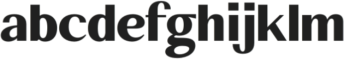 Behind The Nineties Sans Bold otf (700) Font LOWERCASE